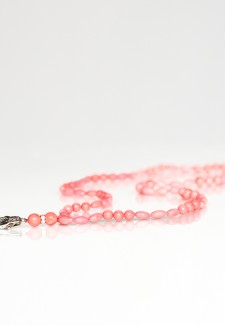 Pink Coral Fashion ID Lanyard